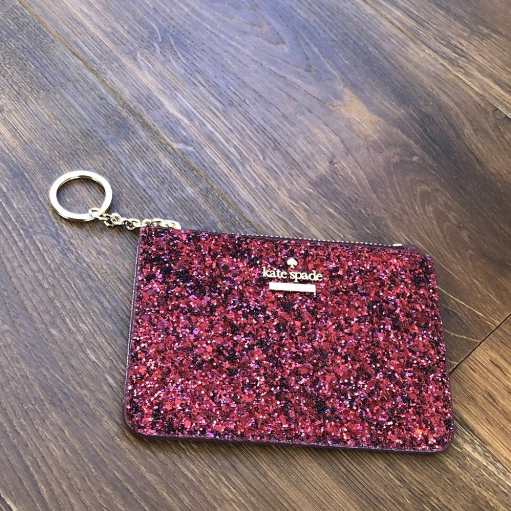 Nwt kate spade glitter handbag&wallet - Picture 5 of 6